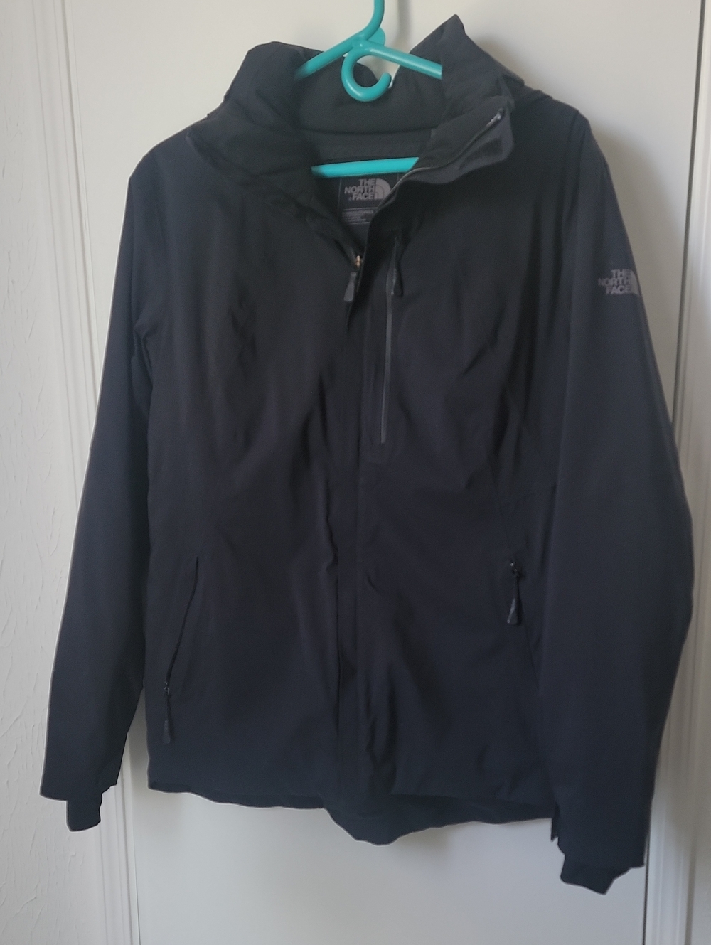 The North Face Womens Black Hooded Snow/Rain/Ski Jacket Women's Size Large
